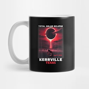 Kerrville Texas Total Solar Eclipse 2024 Mug